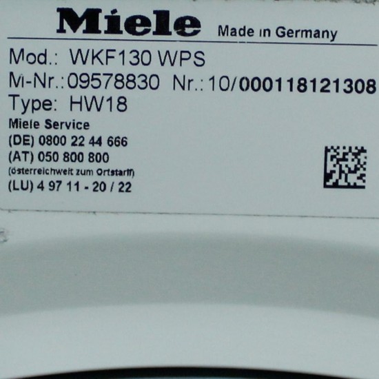 Miele W 1 PowerWash 1400 WKF 130 WPS