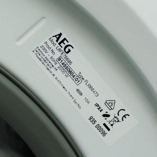 Aeg 8000 Series Lavamat ProSense Technology 1-9 kg