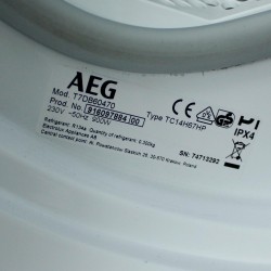AEG 7000 SERIES LAVATHERM SensyDry Technology