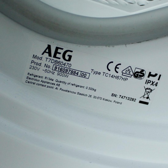 AEG 7000 SERIES LAVATHERM SensyDry Technology