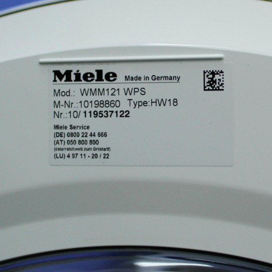 Miele W 1 TWINDOS  WMM 121 WPS