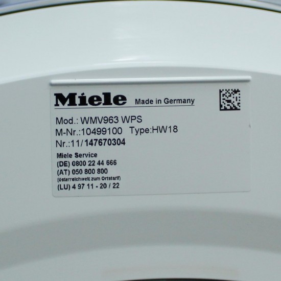 Miele W1 TwinDos WMV 963 WPS